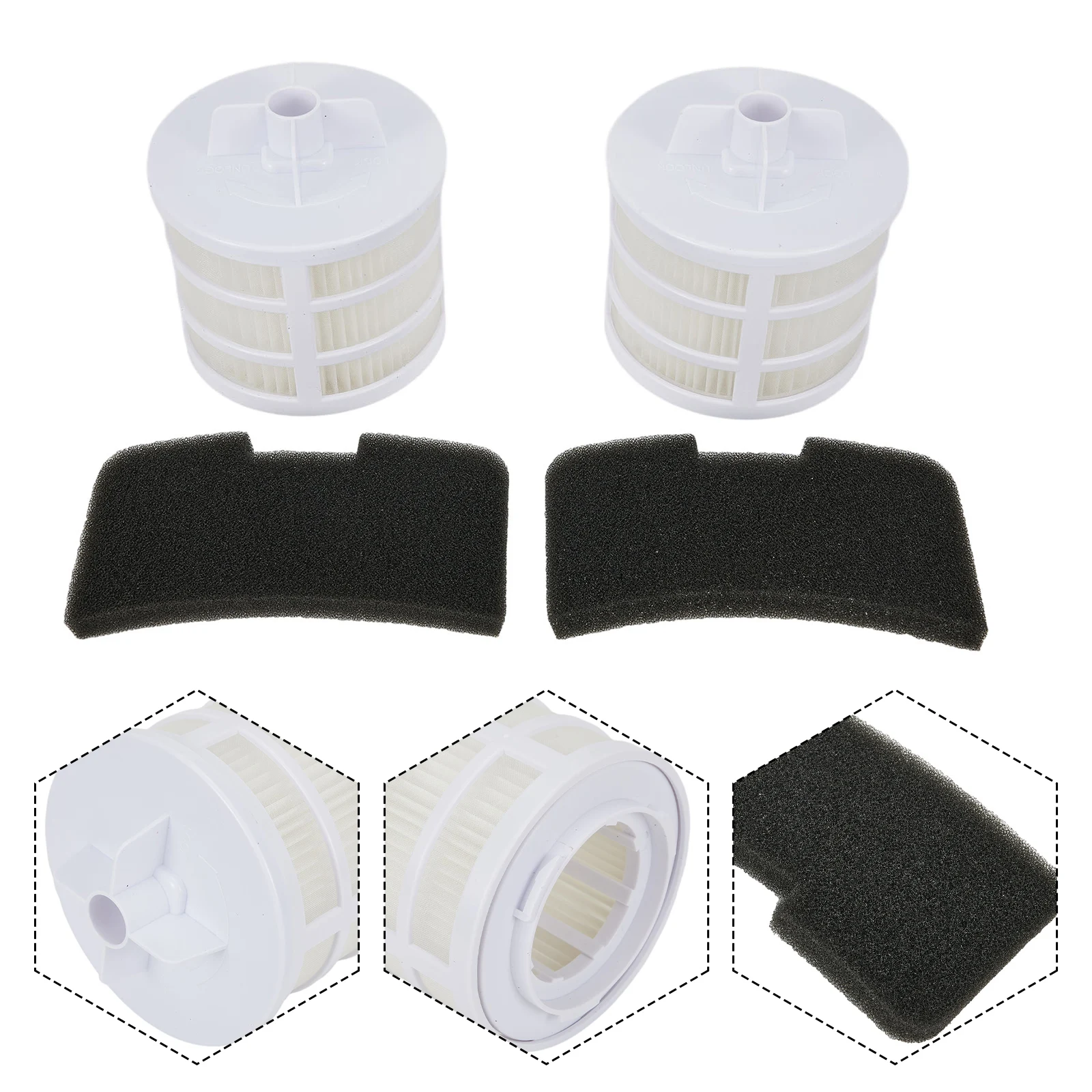 

Filter Kit U66 For Hoover For Sprint For Whirlwind SE71WR01 Vacuum Cleaner 35601328 Home Appliance Parts Replacement Accesoorie