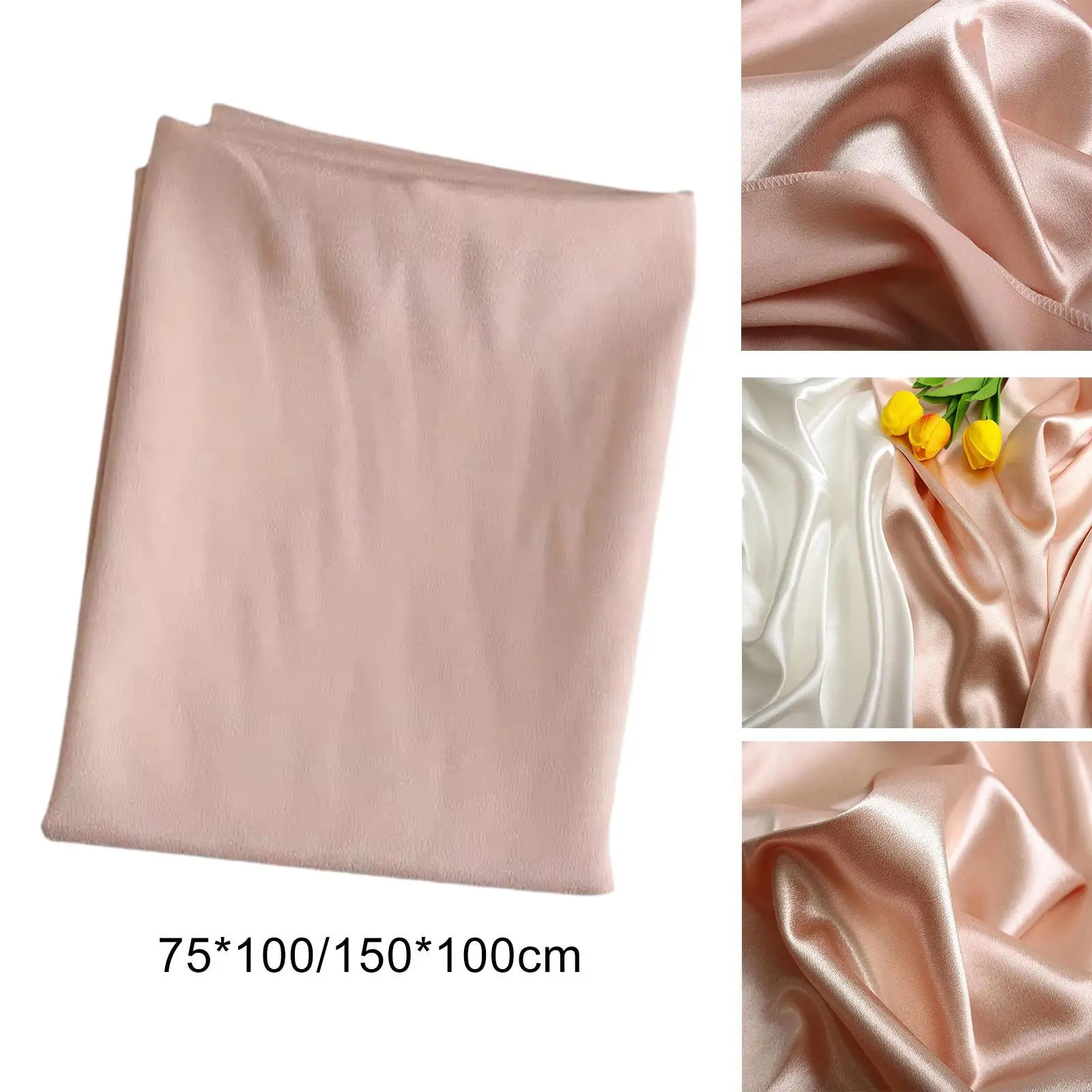Product Photography Backdrop Silk Texture Photo Props Flat Lay Props Photoshoot Prop for Food Cosmetic Video Recording Crafts