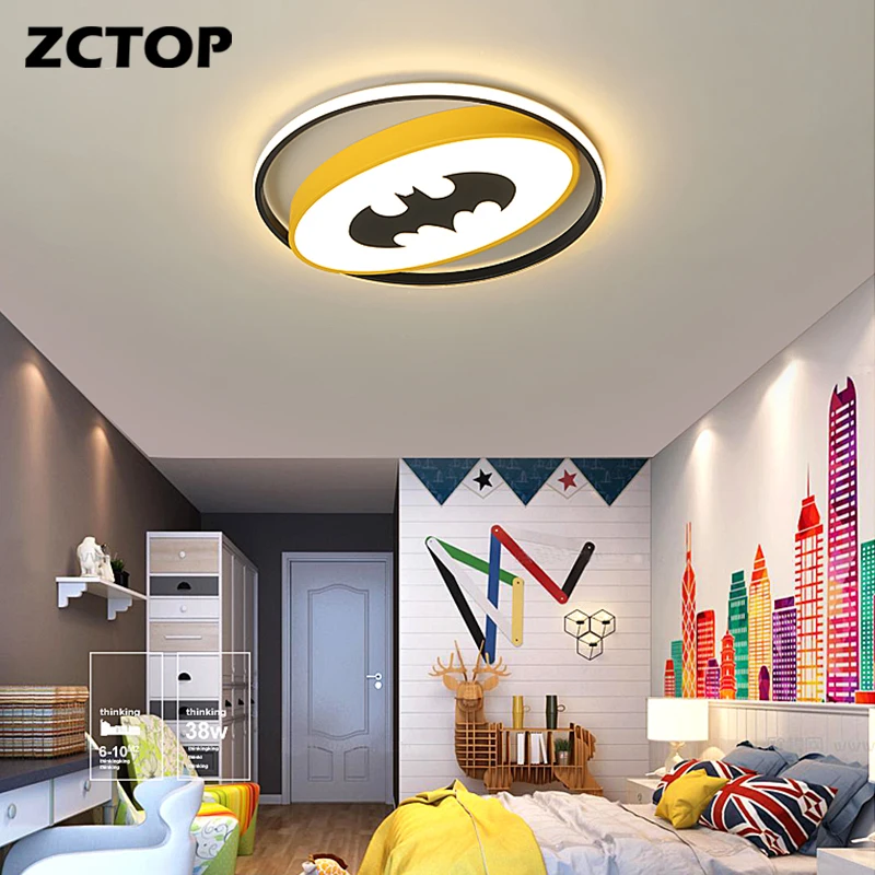 Modern Led Ceiling Lights Children\'s Lamp For Home Children Room Study Room Kids Baby Room Cartoon Ceiling Lamps Fixtures AC110V