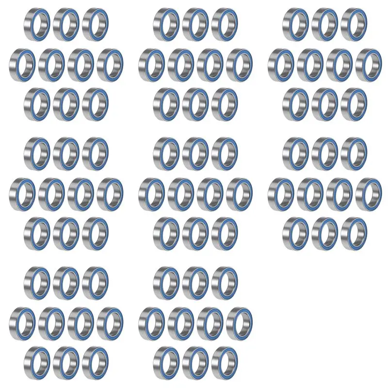 AA75-160PCS 6700-2RS Rodamiento de Bolas de Ranura Profunda en Miniatura de Alta Calidad 6700 2RS 10X15x4mm, Azul