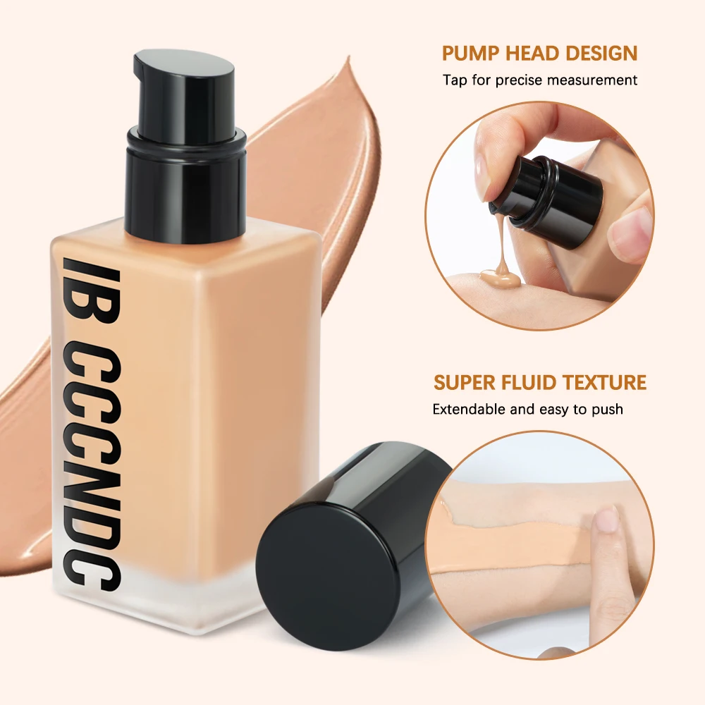 Make Up Foundation Cream for Face High Coverage Foundation Foundations Makeup Waterproof Korean Makeup Base Cosmetic Mist Cc Bb