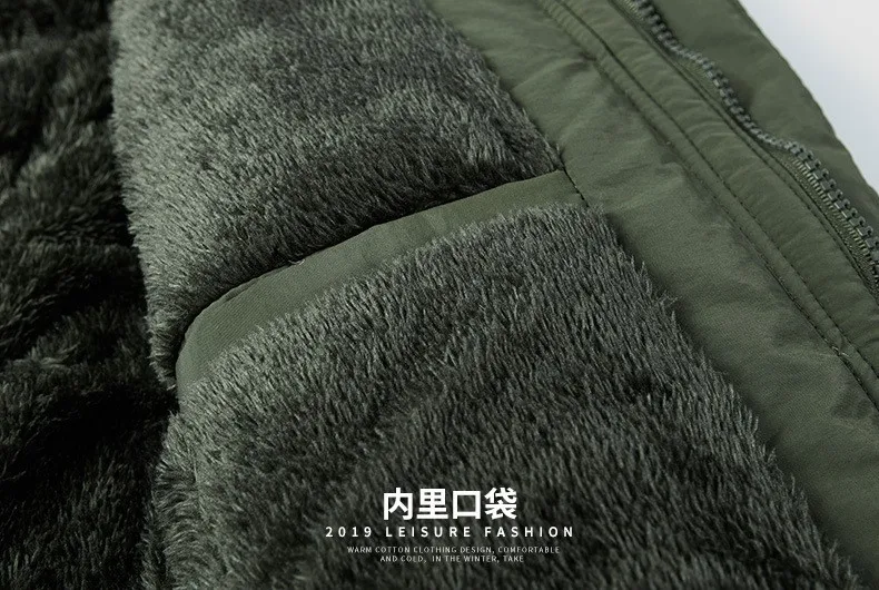 Men Winter Hooded Down Jackets Coats Fleece Warm Parkas Long Jackets Good Quality Male Outdoors Casual Winter Coats Size 6XL
