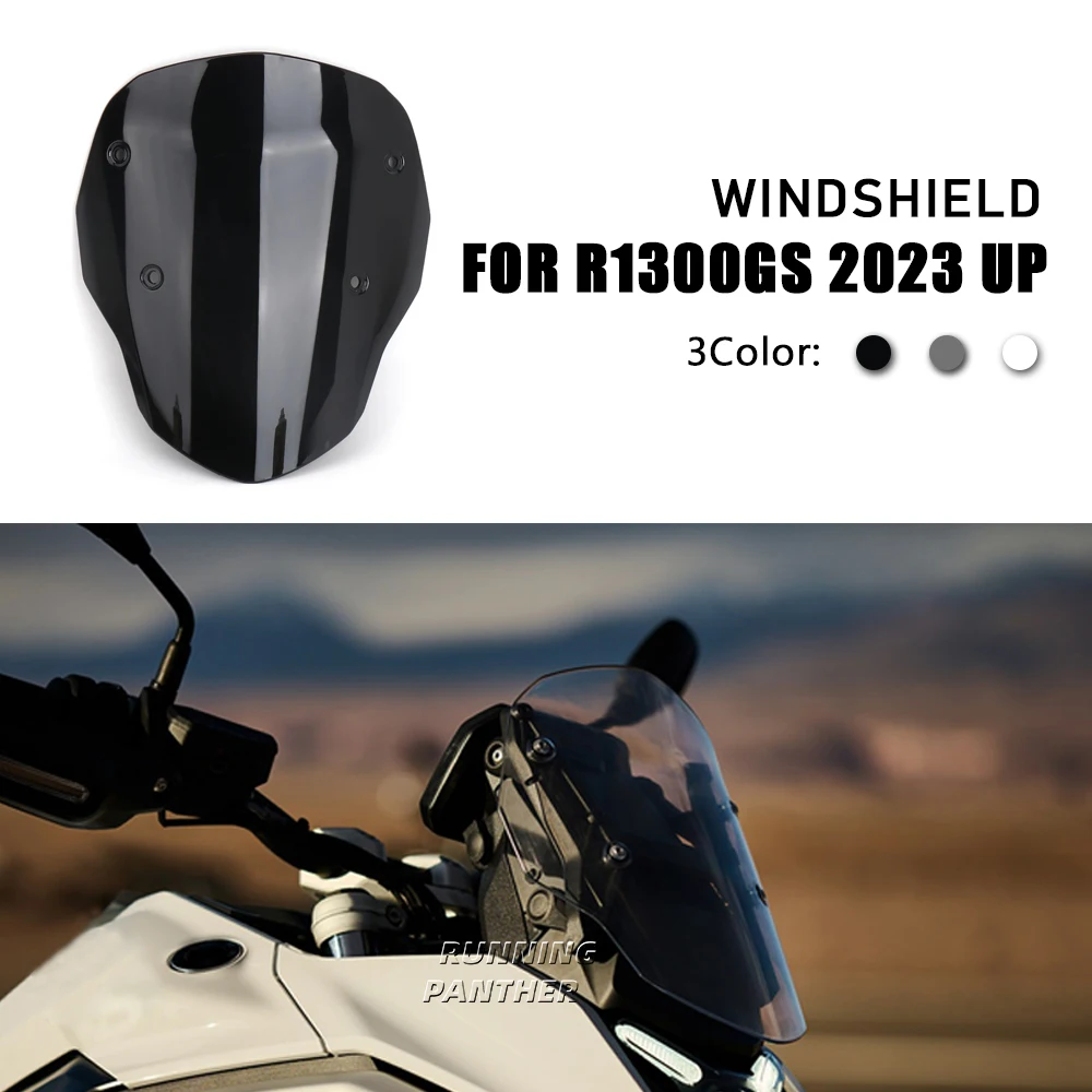 

Motorcycle Windscreen Deflector Sports Tuning Wind Screen Fairing For BMW GS 1300 R 1300 GS R1300GS Trophy 2023- Accessories