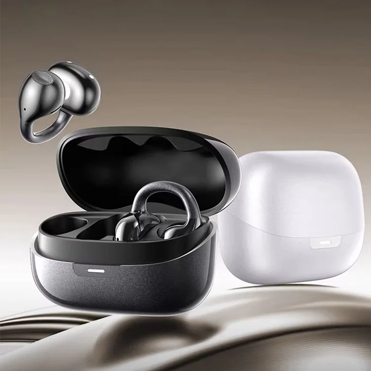 Clip-On-Ohrhörer, Bluetooth 6.0 Open-Ear-Ohrhörer, Leichte Komfort-Kopfhörer mit offener Bauweise, 40 Stunden Spielzeit, Klare Anrufe, Sicherer Sitz – Detail 1