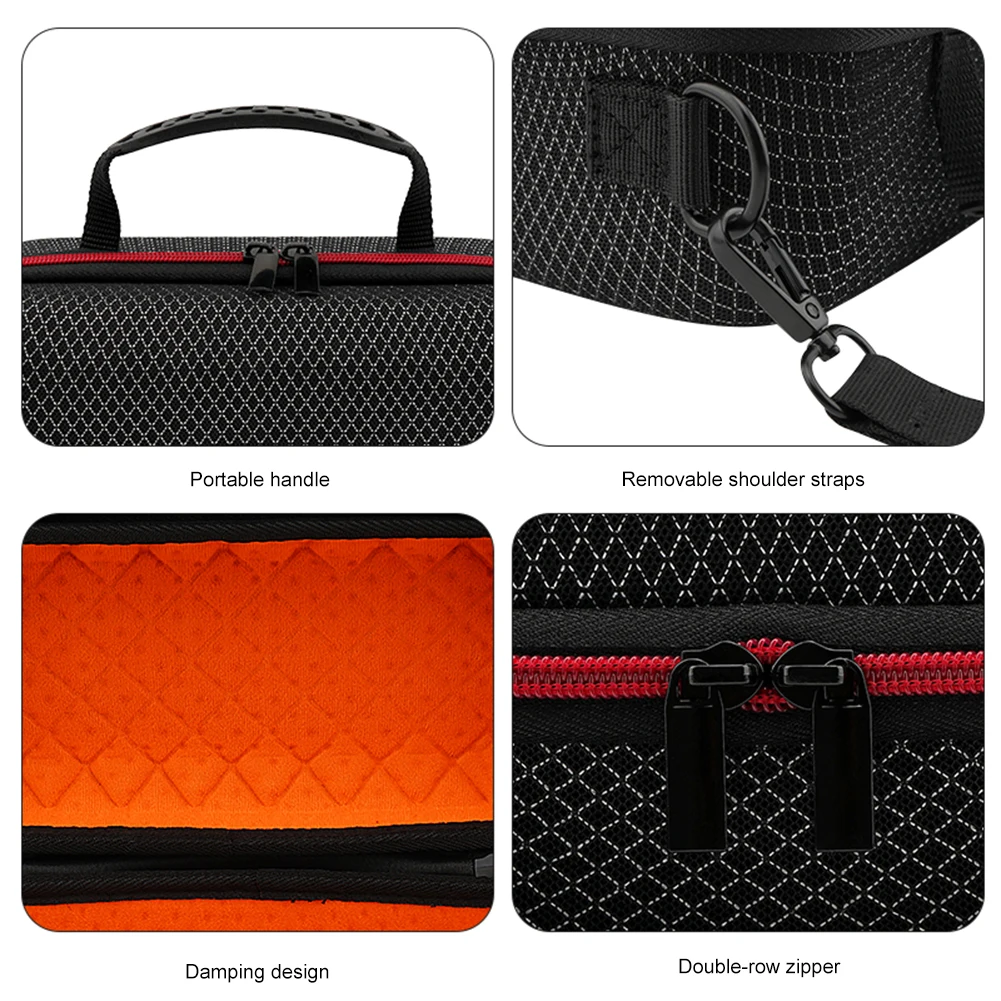 For Marshall Middleton II Bluetooth Speaker Carrying Case Organizer Storage Bag Dustproof Shockproof Portable Speaker Handbag