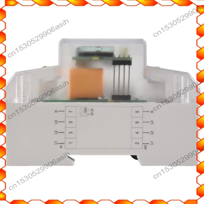 -AT52 3 Phase 4 Wire Energy Meter 220/380V 5-80A Energy Consumption Kwh Meter DIN Rail Installation Digital Power Meter