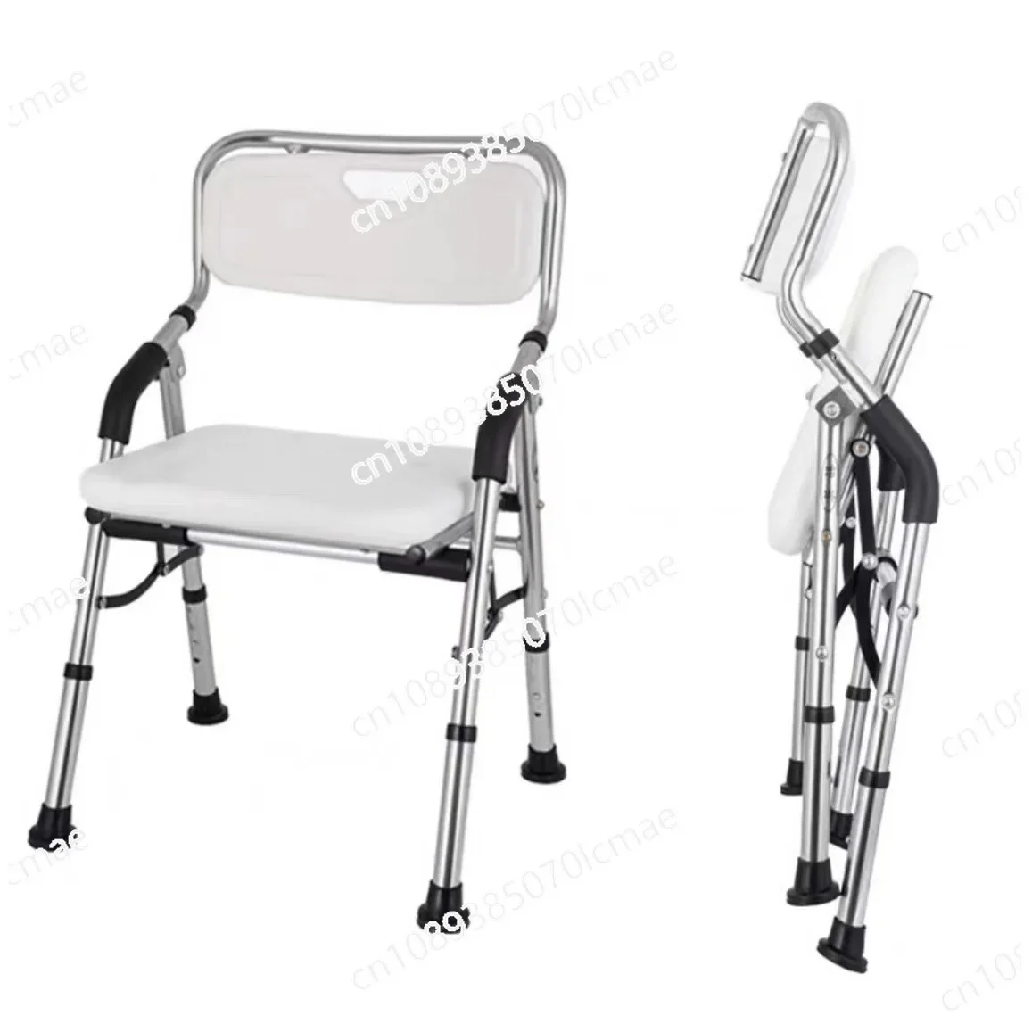 Foldable Non-slip Bath Stool for Pregnant Women and Children, Lightweight Chair, Shower Chair, Elderly