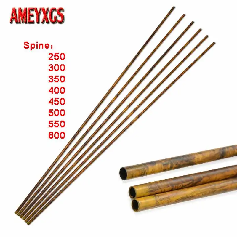 

6/12/18/24pcs Pure Carbon Arrow Shaft ID6.2mm 30inch Spine 250 300 350 400 450 500 550 600 for Bow Hunting Archery Shooting