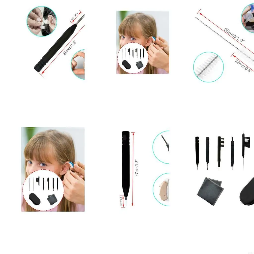 

Портативный инструмент для чистки слуховых аппаратов для удаления пыли из ушной серы и наушников