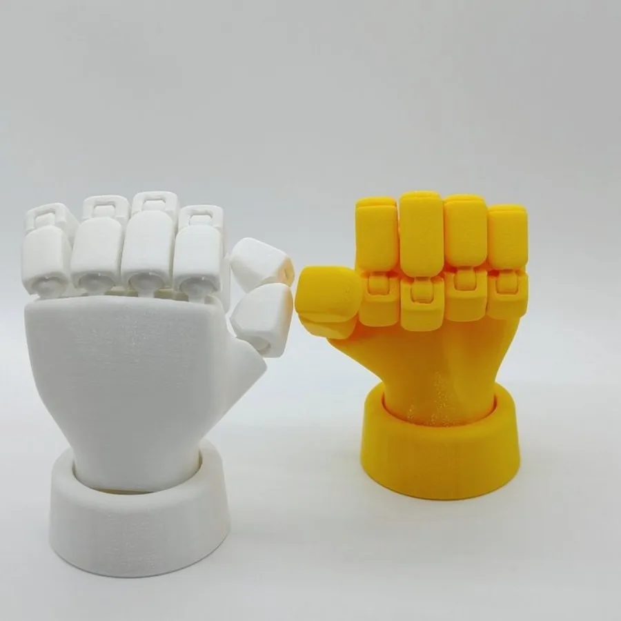 Hands with movable joints, 3D printed flexible finger decorations, perfect gifts for family and friends - view 6