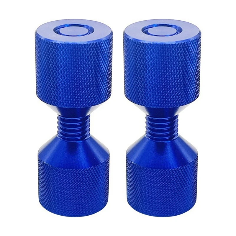 ABPP-Набор штифтов с двумя отверстиями, 1-1/8 дюйма, алюминий 6061, штифт для выравнивания фланцев с 2 отверстиями, штифты с двумя отверстиями, выравниватель фланцев