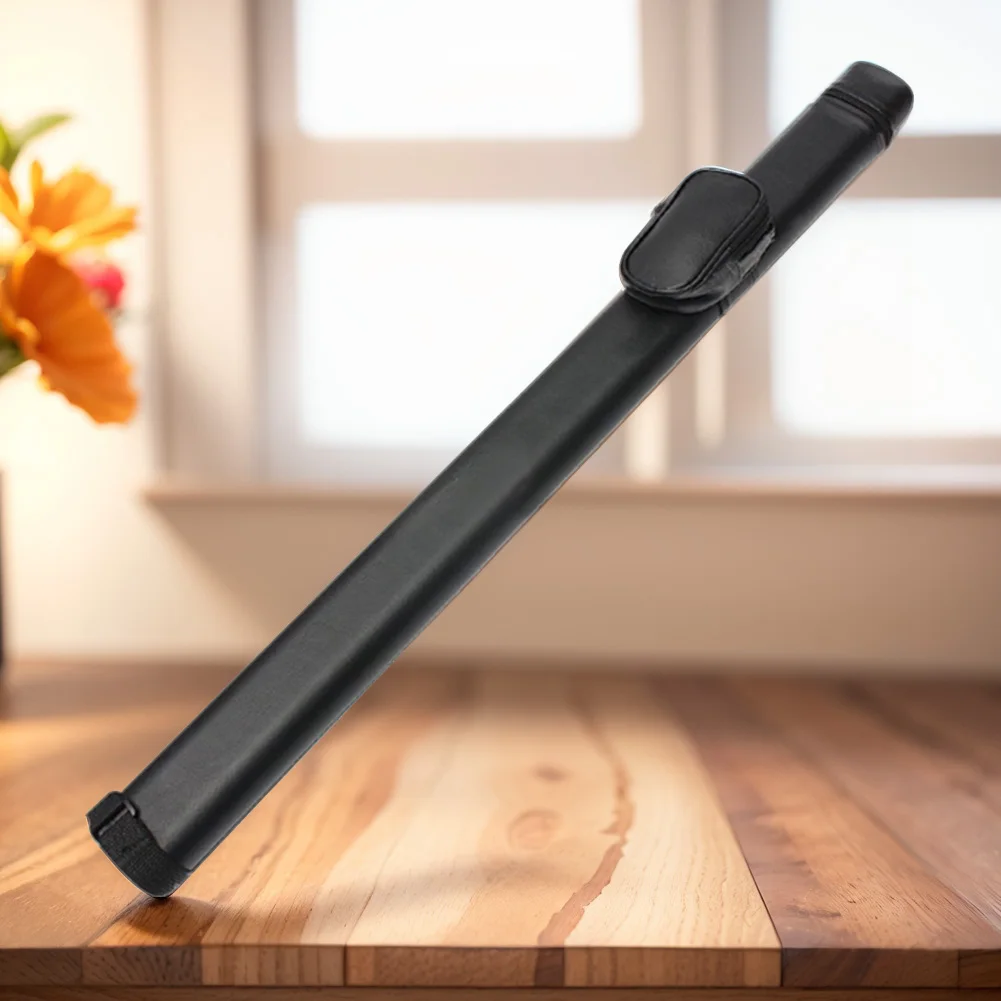 

Кожаный портативный чехол-сумка для бильярдного кия, чехол-держатель для кия для снукера и бильярда 1/2