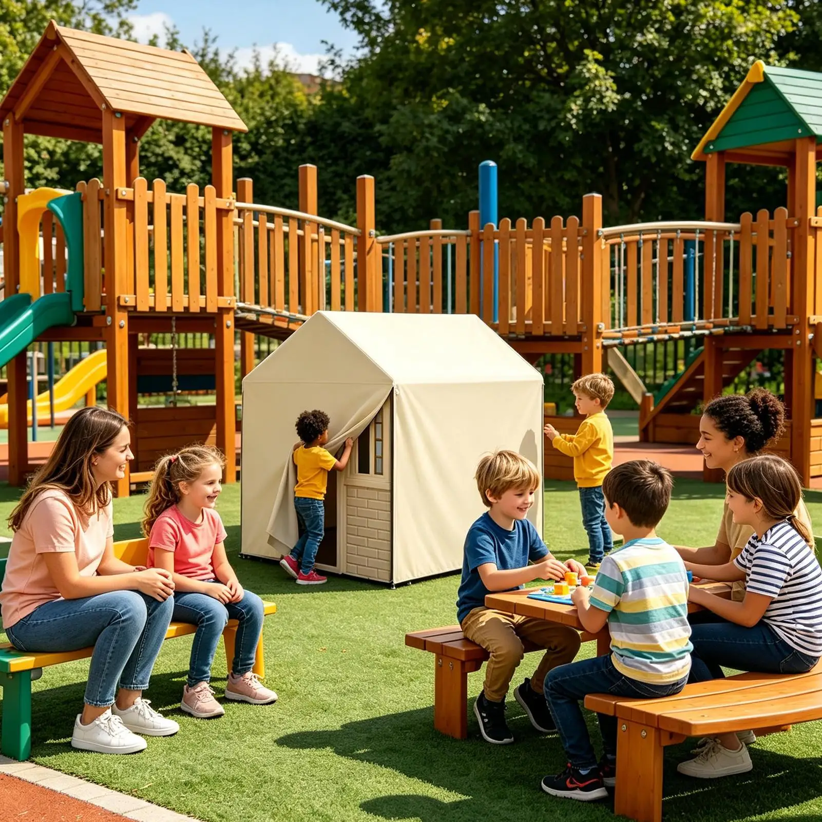

Playhouse Cover Waterproof 210d Oxford Sun Shade With Drawstring Closure Outdoor Playhouse Cover For Patio Sports Parties