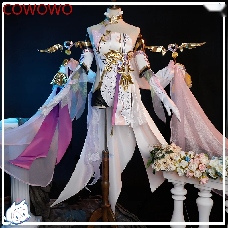 3D Game Honkai Impact 3 Cosplay Elysia HERRSCHER OF HUMAN:EGO Clothes Accessories Sets Girls Jumpsuit Dresses Anime Prop Costume