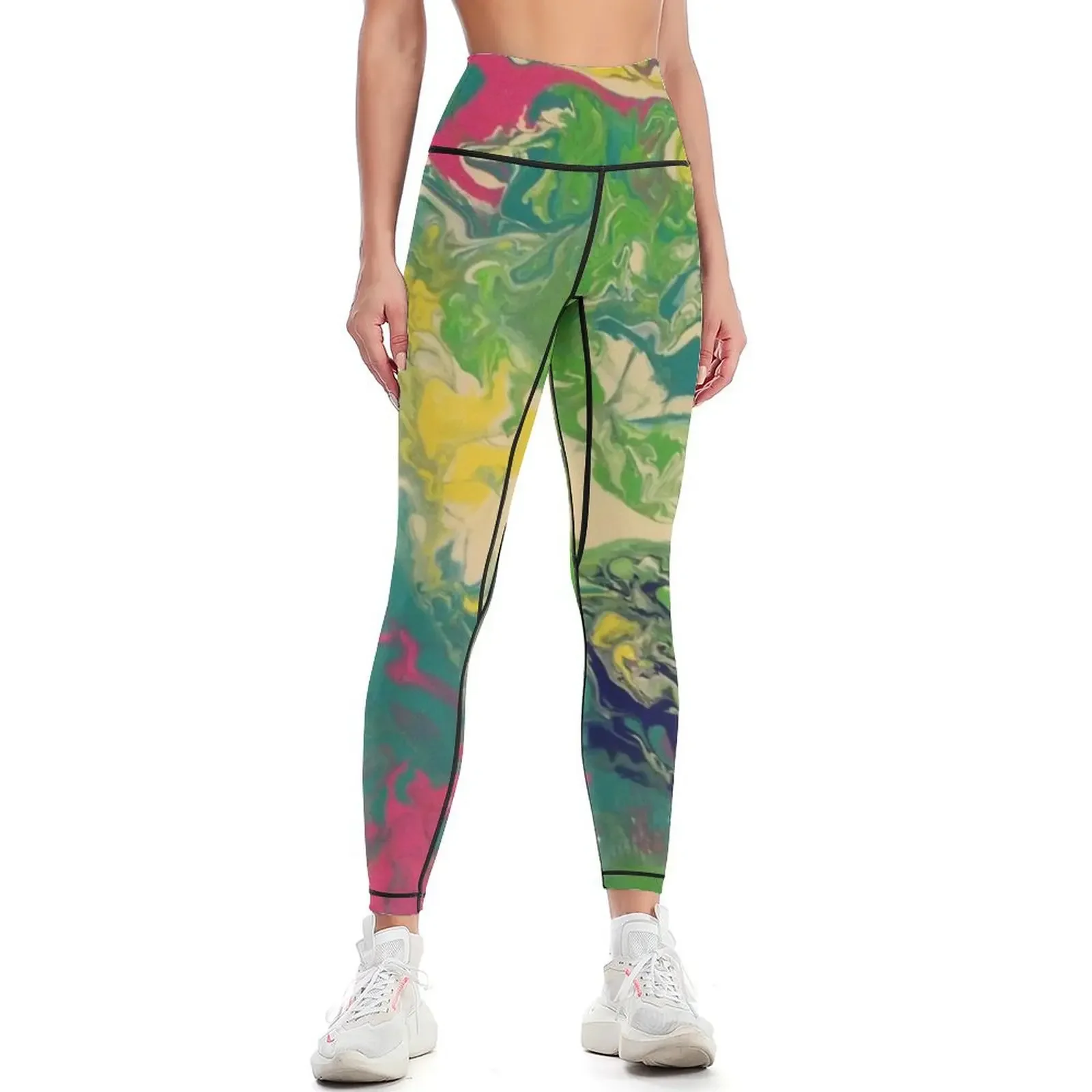 

Whimsical and colorful Leggings joggers for Women sportwear sport set sports for Womens Leggings