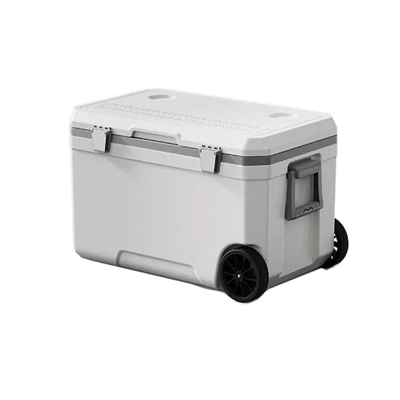 Enfriador refrigerado profesional con aislamiento de 70L para conservación de alimentos en vehículos camper al aire libre