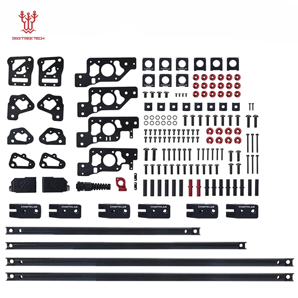 

BIGTREETECH CHAOTICLAB Voron 2.4 Carbon Fiber Kit 3D Printer Gantry Carbon Fiber Frame Round Tube Guide Profile For Voron2.4 R2