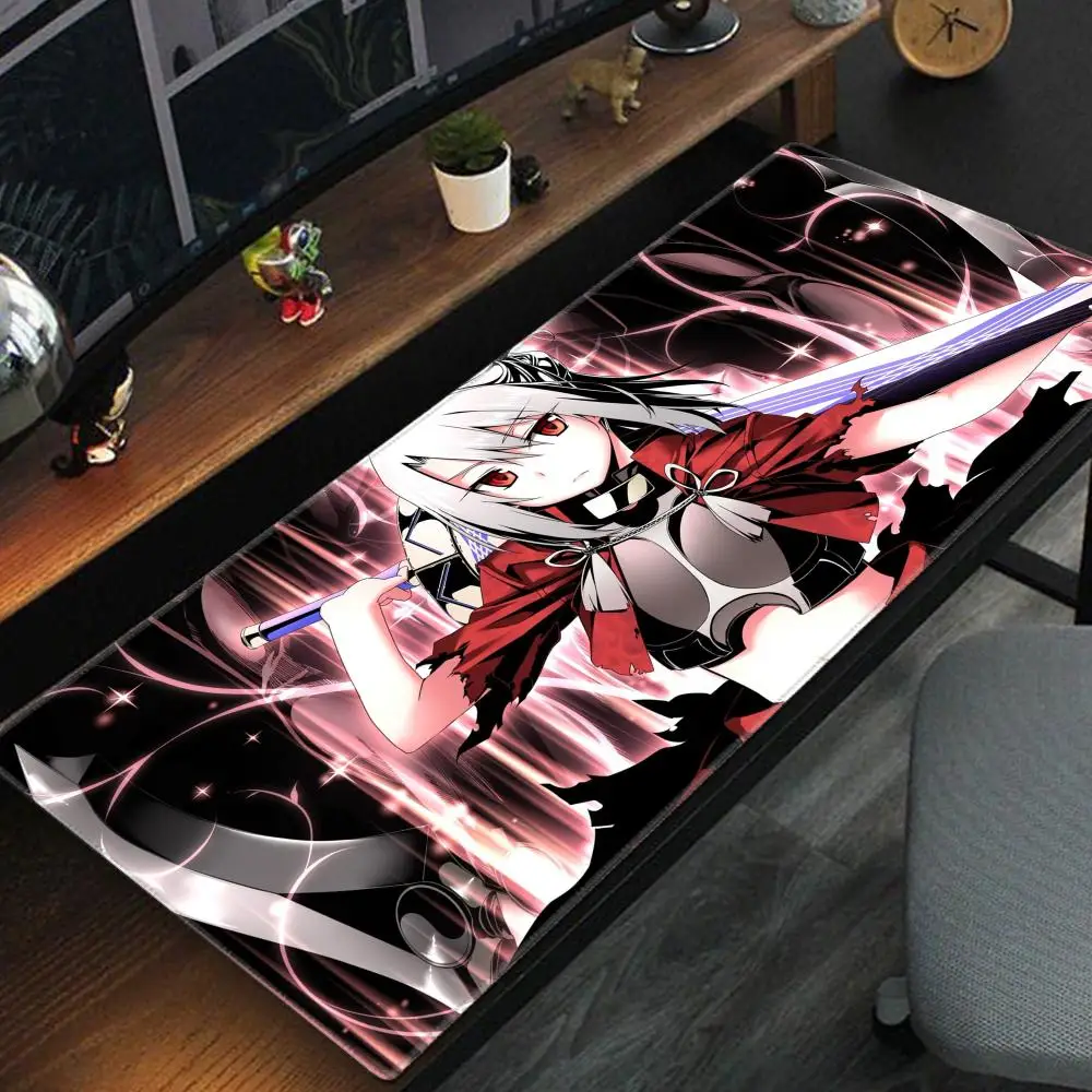 Fate Kaleid Liner Prisma Illya Anime Mauspad Mauspad Schreibtischunterlage mit Pad Gaming-Zubehör Prime Gaming XXL Tastaturpad