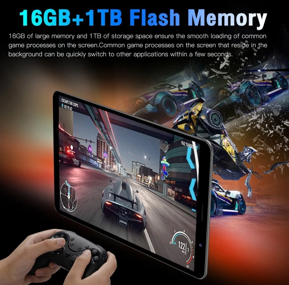 Tab 14 Office Entertainment Gaming Tablet 8-Inch 3Gb+32Gb Dual Camera Intelligent Gravity Sensing Card Insertable