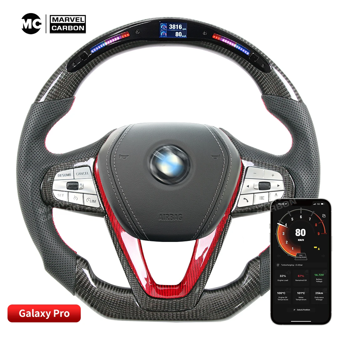 

Carbon Fiber Steering Wheel for Carbon Fiber Car Steering Wheel For BMW 7 series