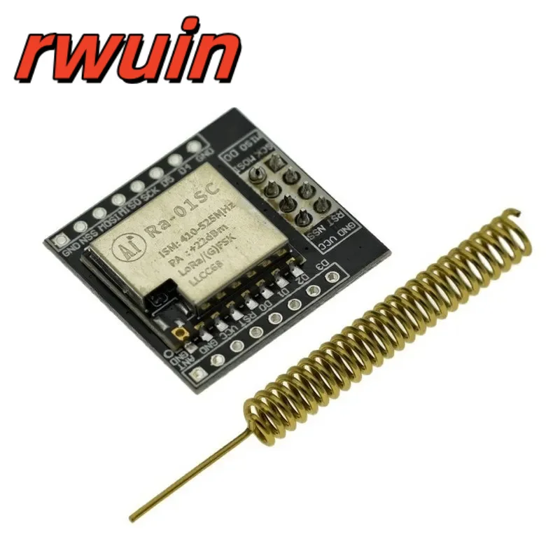 Ra-01 LoRa Wifi Wireless Transmit Module Ra-01SC Ra-01SH Ra-01S Ra-01H Lora Spread Spectrum Module 433MHZ 868MHZ LLCC68 SPI/UART