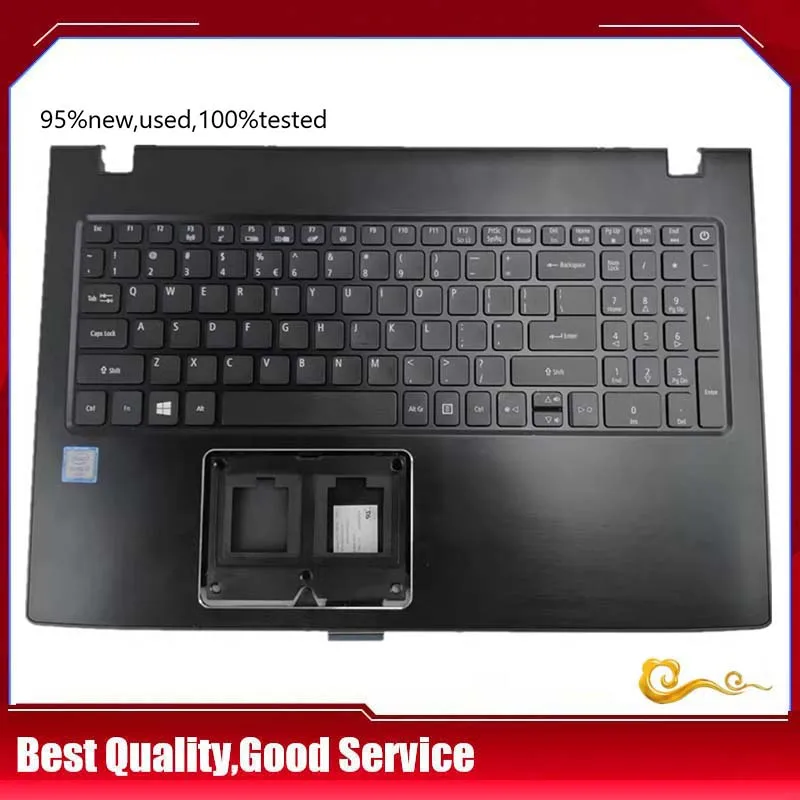 

YUEBEISHENG 95%New/org FOR ACER Aspire E15 E5-575 E5-576 E5-553 E5-573 N16Q2 plamrest US keyboard Upper cover