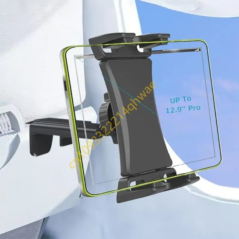 360 Degree Rotating Adjustable Viewing Tablet Stand Mount Holder Suitable For Airplanes And Office Use & Easy To Install