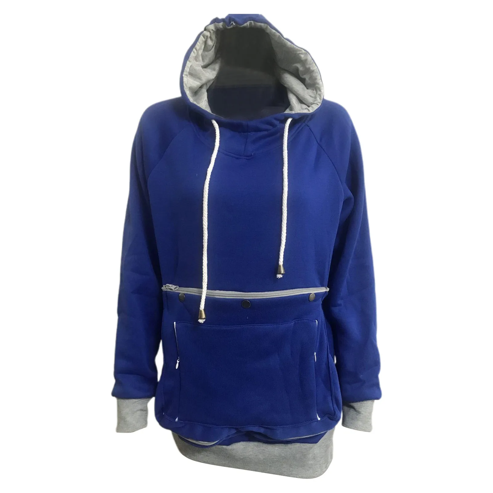 

Cat Puppy Holder Hooded Sweatshirts Women Autumn Pet Carrier Hoodies Kangaroo Pocket Oversize Loose Pullovers Top y2k Sudaderas