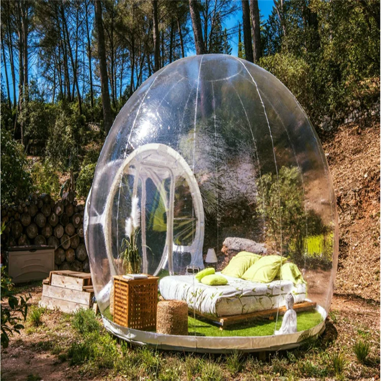 

Clear Inflatable Dome Tent Inflatable Bubble Tent Transparent Inflatable Tent For Outdoor Camping