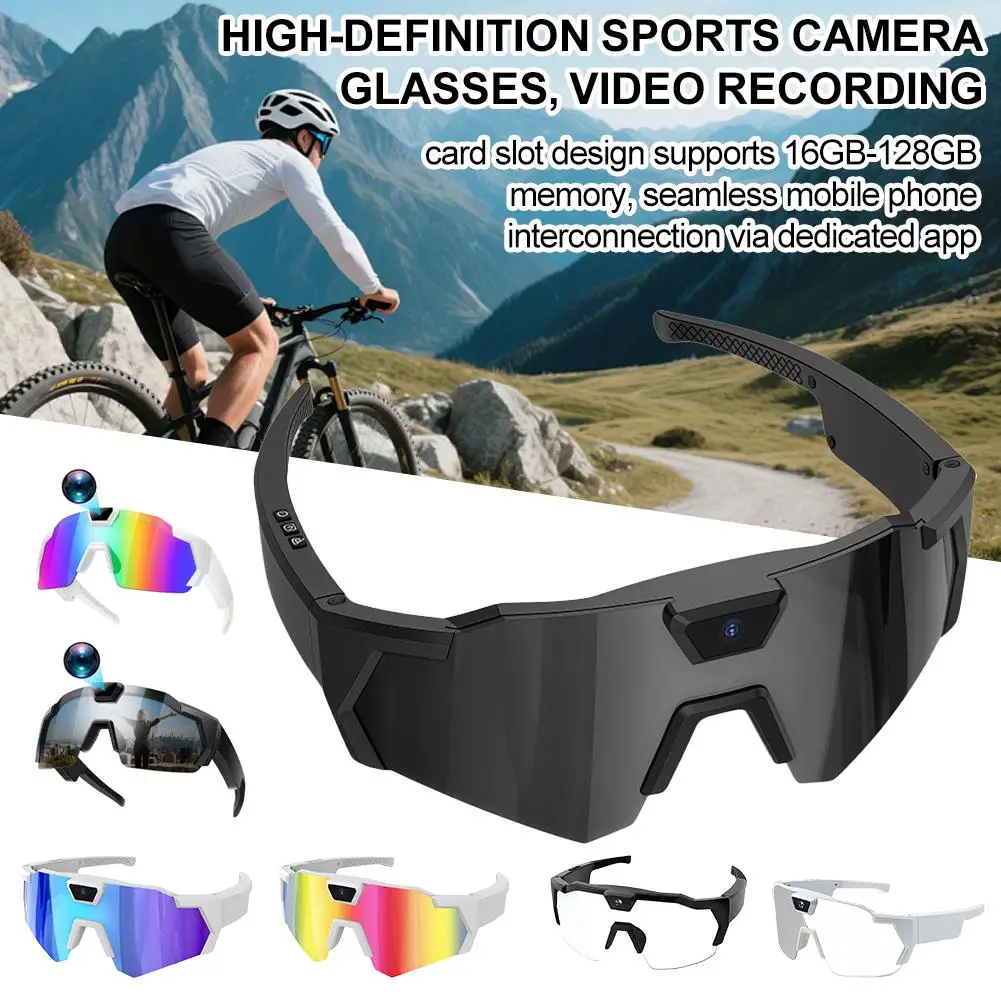 

Sunglasses Glasses Camera DV Sports Recording Photography Camera Intelligent Outdoor Cycling Recorder 32GB Memory Card