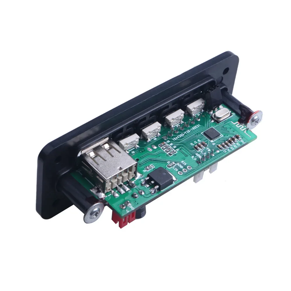 Bluetooth5.0 MP3 فك مجلس وحدة الصوت دعم وحدة راديو الصوت وظيفة التسجيل لملحقات السيارات