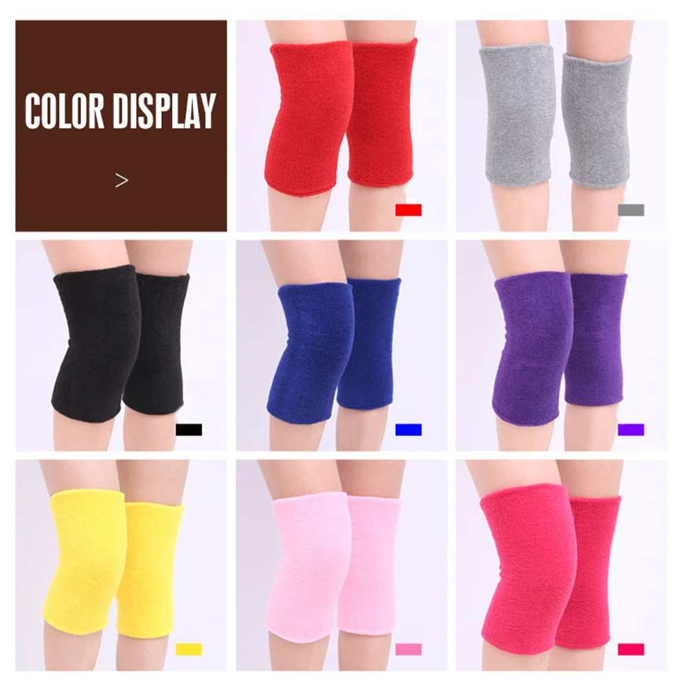 Unisex elastische Handtuch-Knieschoner, Kniebandage für ältere Menschen, Sport, warme Thermo-Kniebandagen zur Linderung von Arthritis, 1 Paar – Detail 4