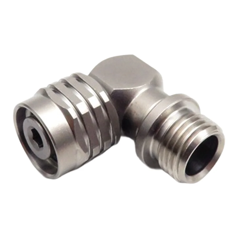 ti-metal-alloy-scuba-regulator-connector-swivel-hose-adapter-for-2nd-stage-with-90-degree-and-110-degree-options