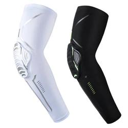 1PCS Elastic Elbow Brace For Fitness Basketball Anti-collision Compression Training Arm Sleeves Elbow Supports for Mem Women