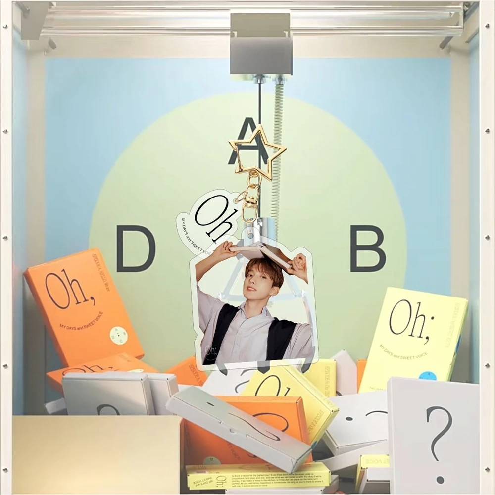 KPOP ST 2025 الكرتون سلسلة مفاتيح مصنوعة من الأكريليك JEONGHAN JOSHUA يونيو هوشي عطلة صور كيرينغ حقيبة قلادة WONWOO WOOZI MINGYU المشجعين هدية