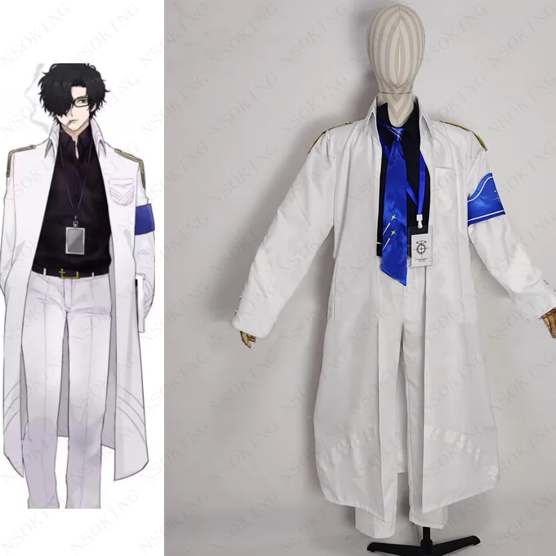 

Game Blue Archive Schale Working Clothes Cosplay Costume Anime Women Men Clothing Full Outfit