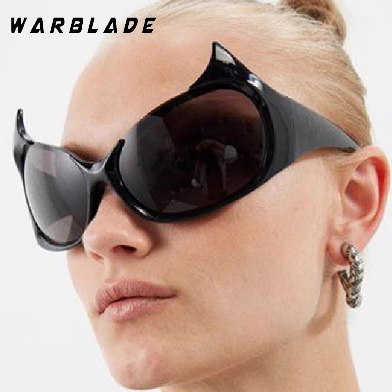 

New Fashion Demons Sunglasses Women Vintage Luxury Brand Fashion Personality Punk Sun Glass Men Street Photography Shades UV400