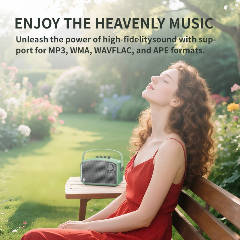 Wireless Speaker Stereo Sound Multi-device Connection Outdoor Sound Indoor Outdoor Small Portable Audio