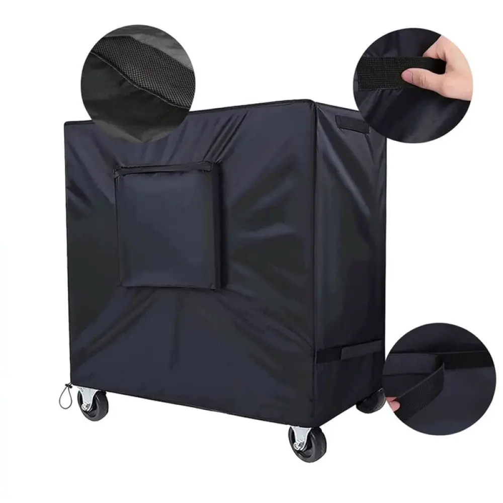 Durable Rolling Cooler Dust Cover Waterproof Protective Shield For Outdoor Party Beverage Cart Weather Resistant Fabric Storage