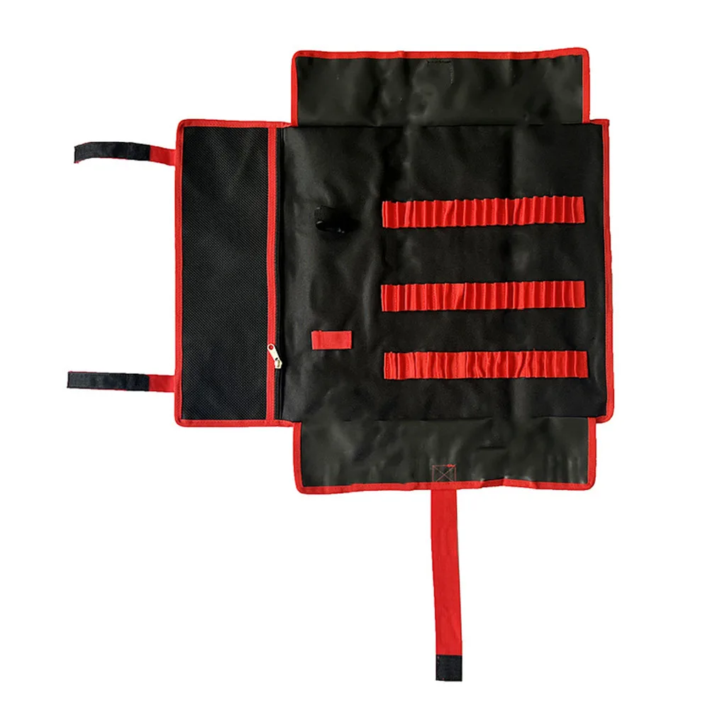 Camping Gear Canvas Camping Tool Bag Camping Tool Bag Comfortable To Carry Double Layer Thickened Design Convenient Storage