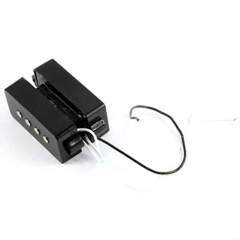 340F Black 4 String Noiseless Pickup Set For Precision Bridge Pickup Set new