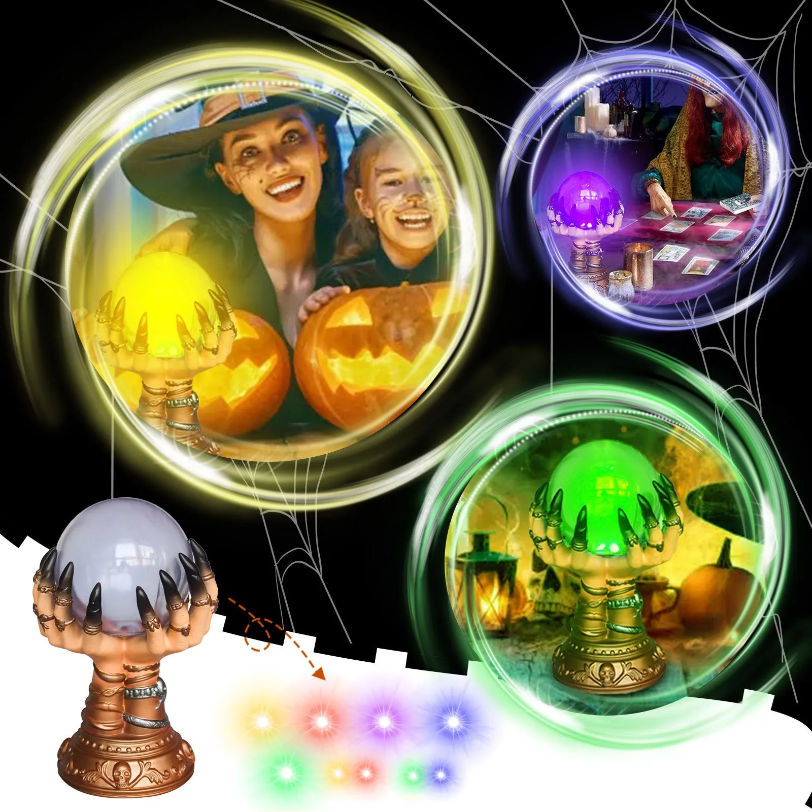 Magic Scene Layout Magic Hand Electrostatic Negative Ion Induction Magic Ball Home Decoration Accessories Desk Decoration