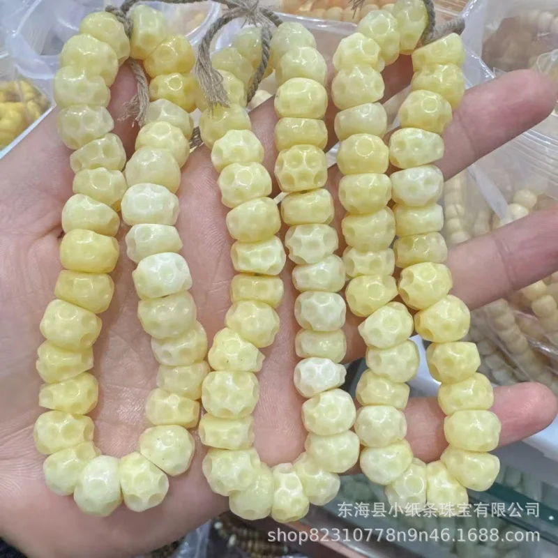 

bone Wuxiang large bead bracelet, ethnic style fashion accessory