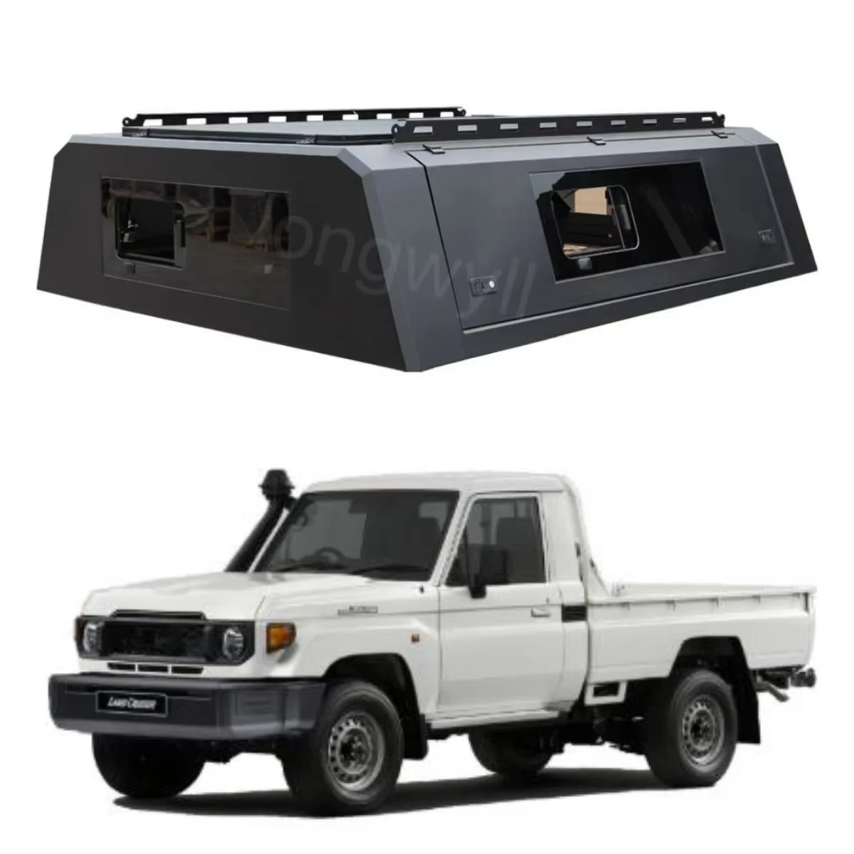 

LC79 Пользовательский навес в спортивном стиле из твердого алюминиевого сплава, крышка для ключей, водонепроницаемый умный кемпер, легкая подъемная функция, блокировка