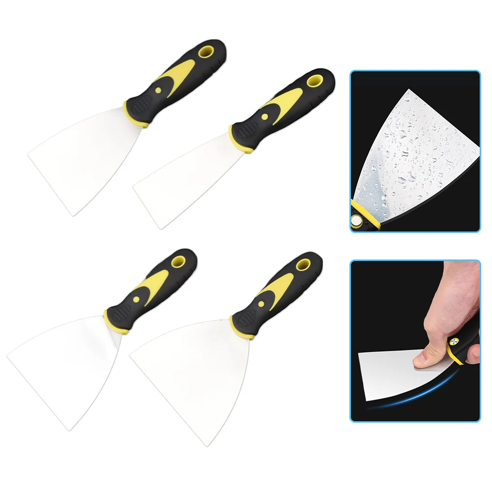 

1pc Stainless Steel Putty Cutter Scraper Shovel Paint Tools Construction Tools For Repair Cracks Fill Holes Scrape Paint