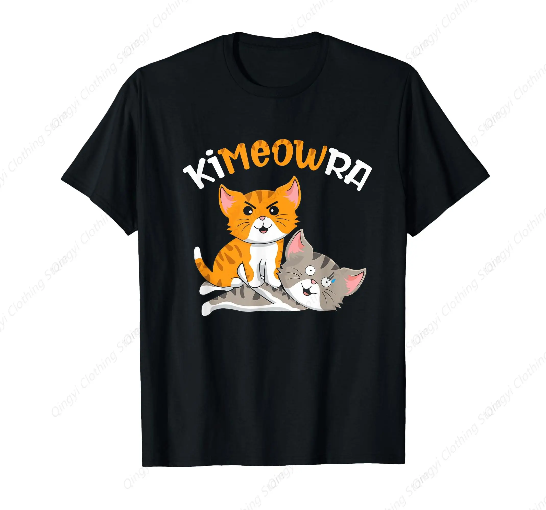 

Jiu jitsu Kawaii Cat Brazilian Martial Art T-Shirt