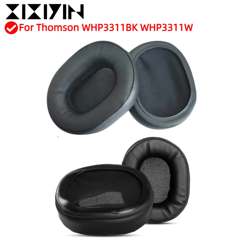 

XIXIYIN Replacement Ear Pads Cushions For Thomson WHP3311BK WHP3311W Headphone Soft Memory Foam Pads/Earpads