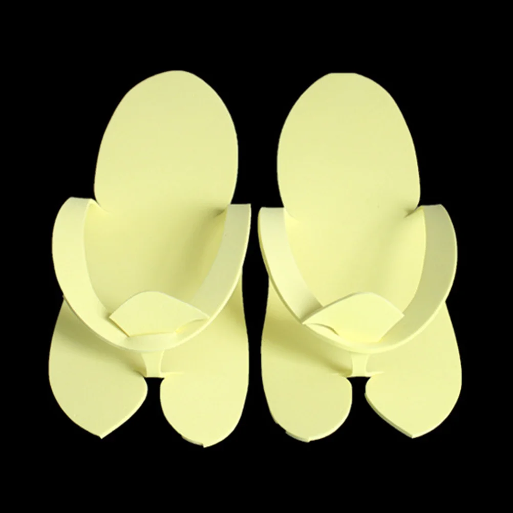 

36Pairs Eva Disposable Slippers Soft Elastic Pedicure Slippers for Salon Spa Beauty Home Use Disposable Slipper