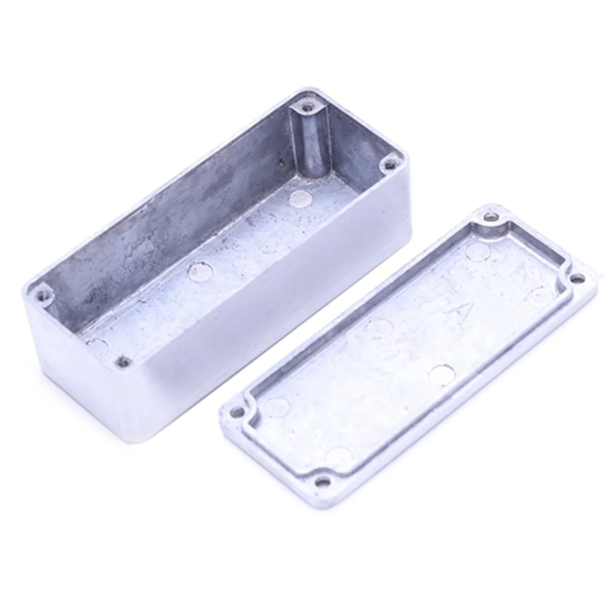 Caja de Pedal de efectos de guitarra de aluminio 1590A, caja de pedales fundida sin terminar de 92x38x31mm para efectos de guitarra