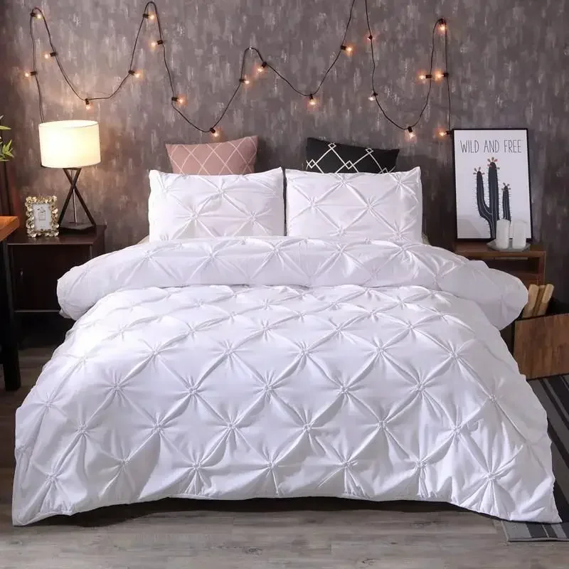 50 Duvet Cover Sets Bedding Set Luxury bedspreads Bed Set black White King double bed comforters No Sheet